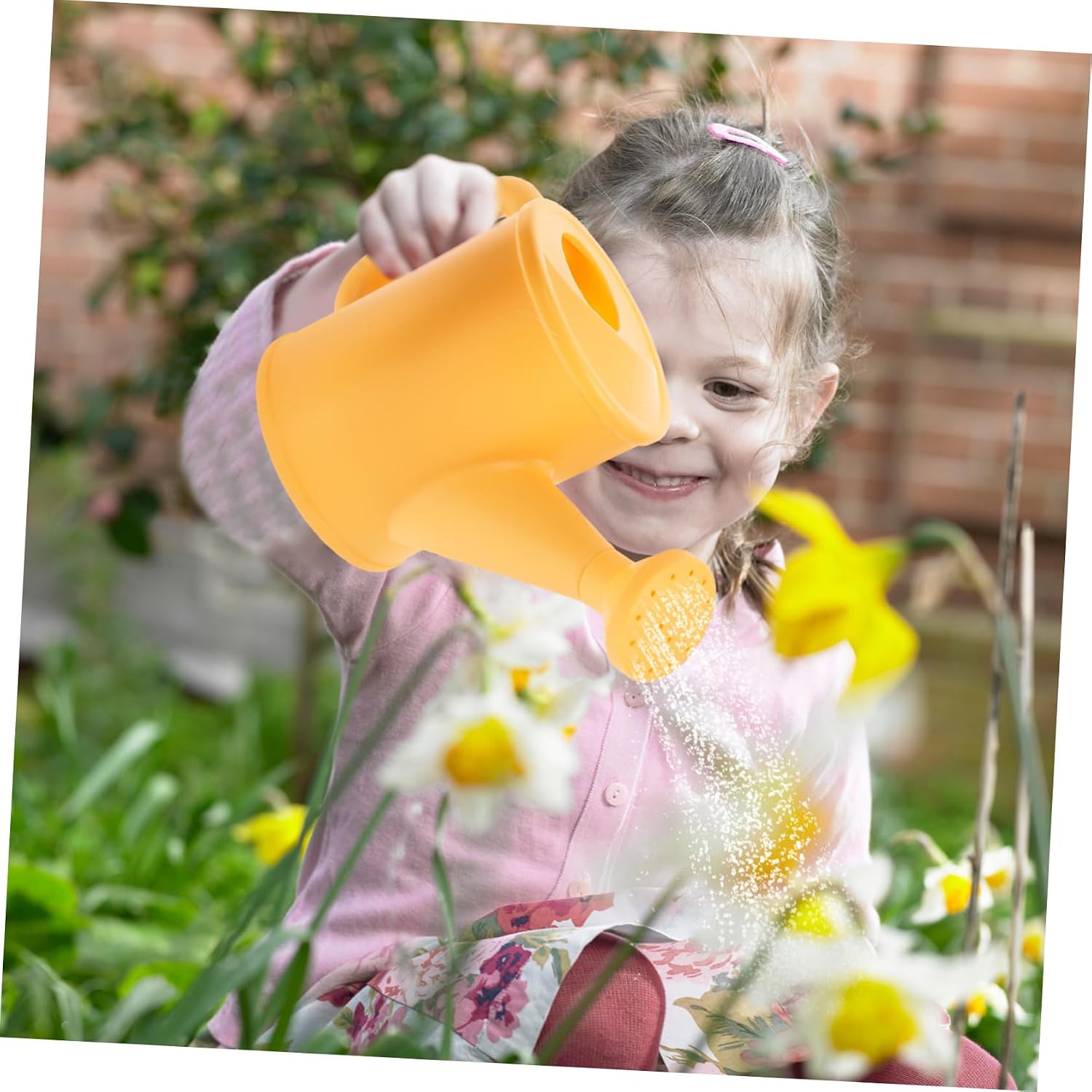 LIOOBO 1Set Gardening Tools for Outdoor Planting Kit with Shovels Rakes and Watering Pot for Boys and Gardening Fun