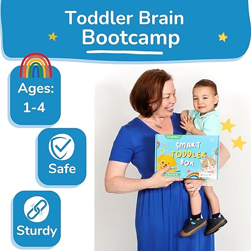 Miniatura 2 de TOYVENTIVE Libros educativos, tarjetas flash y rompecabezas regalos de cumpleaños para niños de 1, 2, 3 y 4 años, juguetes de aprendizaje y