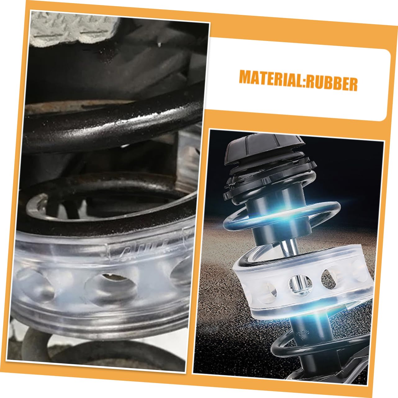 4piezas Amortiguador De Suspension Amortiguador De De Muelles Helicoidales