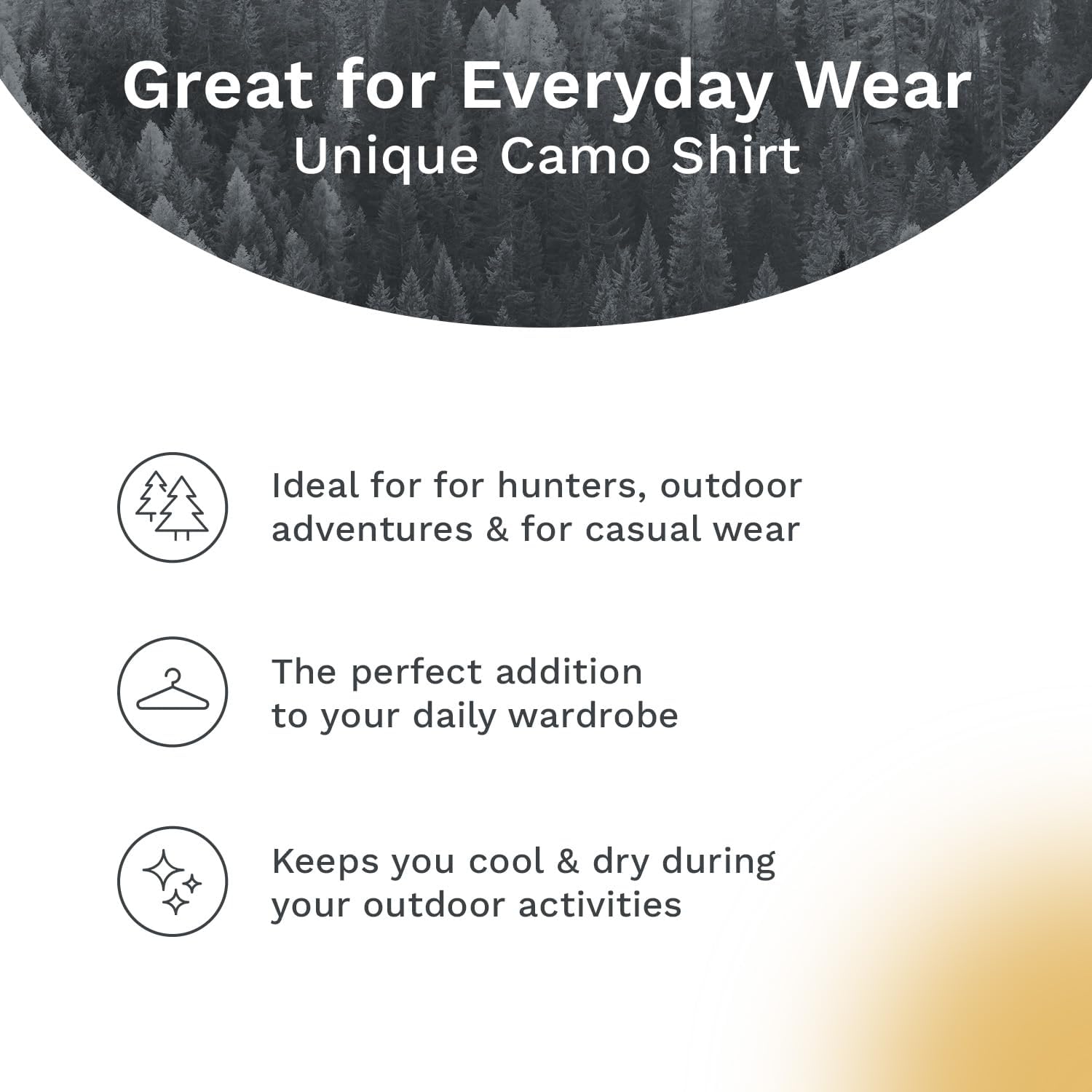 Men's Patriotic T-Shirt, Realtree and Mossy Oak Camo T-Shirt for Men, Hunting Apparel with USA Flag Embroidery - Image 5