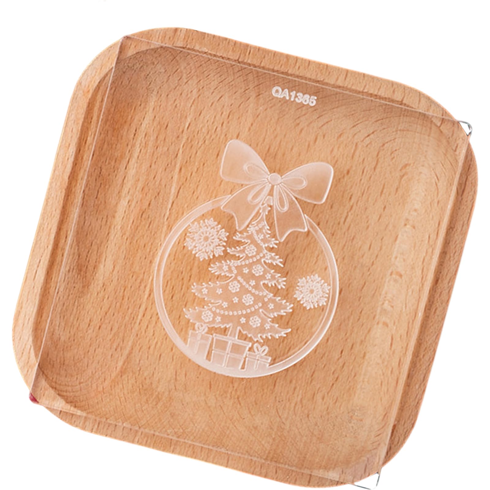 Elnwnnkc Christmas Fondant Cookie Biscuit Cookware Acrylic Baking Mold for Cake Dessert Shop Essential Baking Class Equipment