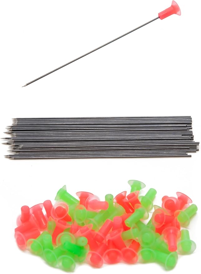 Black Rhino Blowguns 40 Caliber Target Dart Neon Blowgun Dart kit (40 Cal Target Darts Neon 50