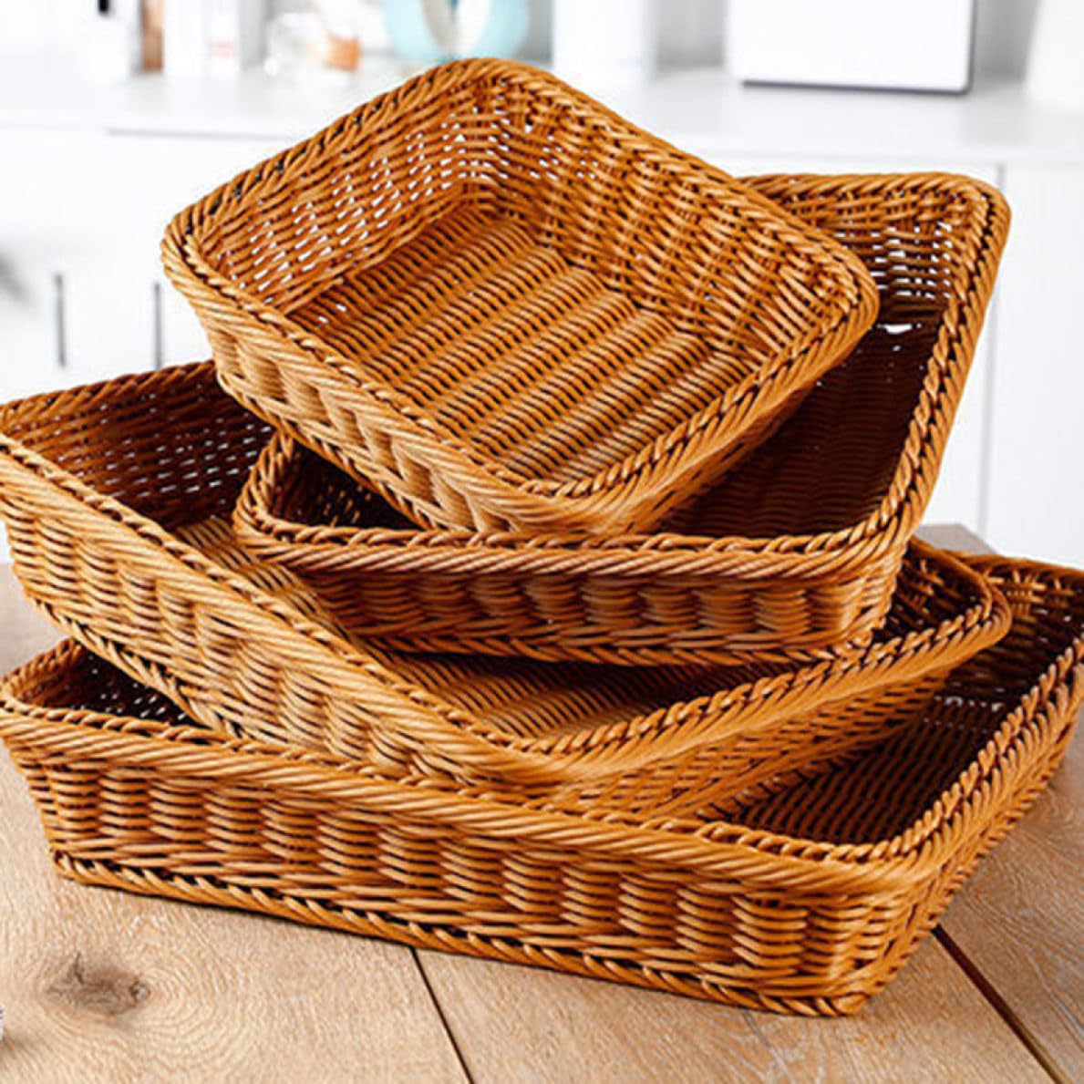 籐 バスケット カゴ ニューヨークで購入 フルーツバスケット ランチ