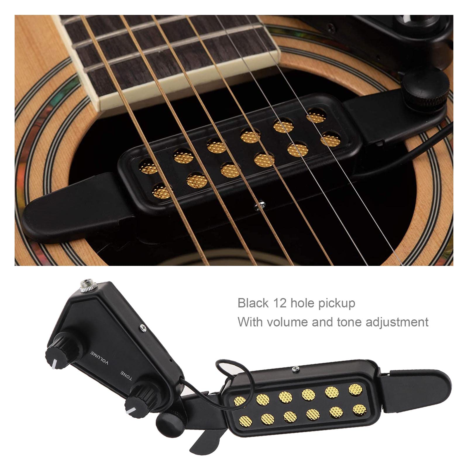 Sangle De Guitare Élastique Noire, Flexible Et Confortable | RightOn