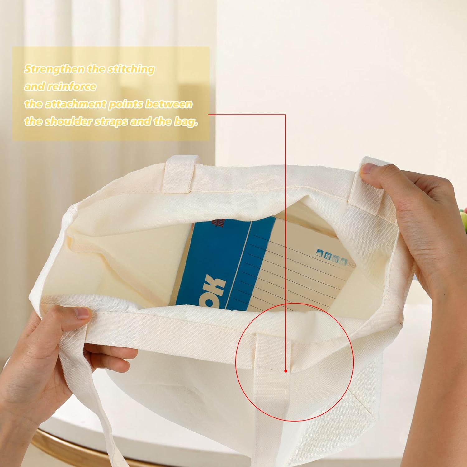 Friend Gifts for Women - Friend Birthday Gifts Canvas Tote Bag Aesthetic Beach Shopping Bag Reusable Grocery Canvas Bags Funny Christmas Galentines Valentine's Mothers Day Gift for Friends Female - Image 6