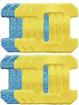 10Pcs Rubbing Mop Pads .Compatible for Hobot 298. Window Cleaning Robot Accessories Rag Microfiber Material Wet Cleaning+Dry