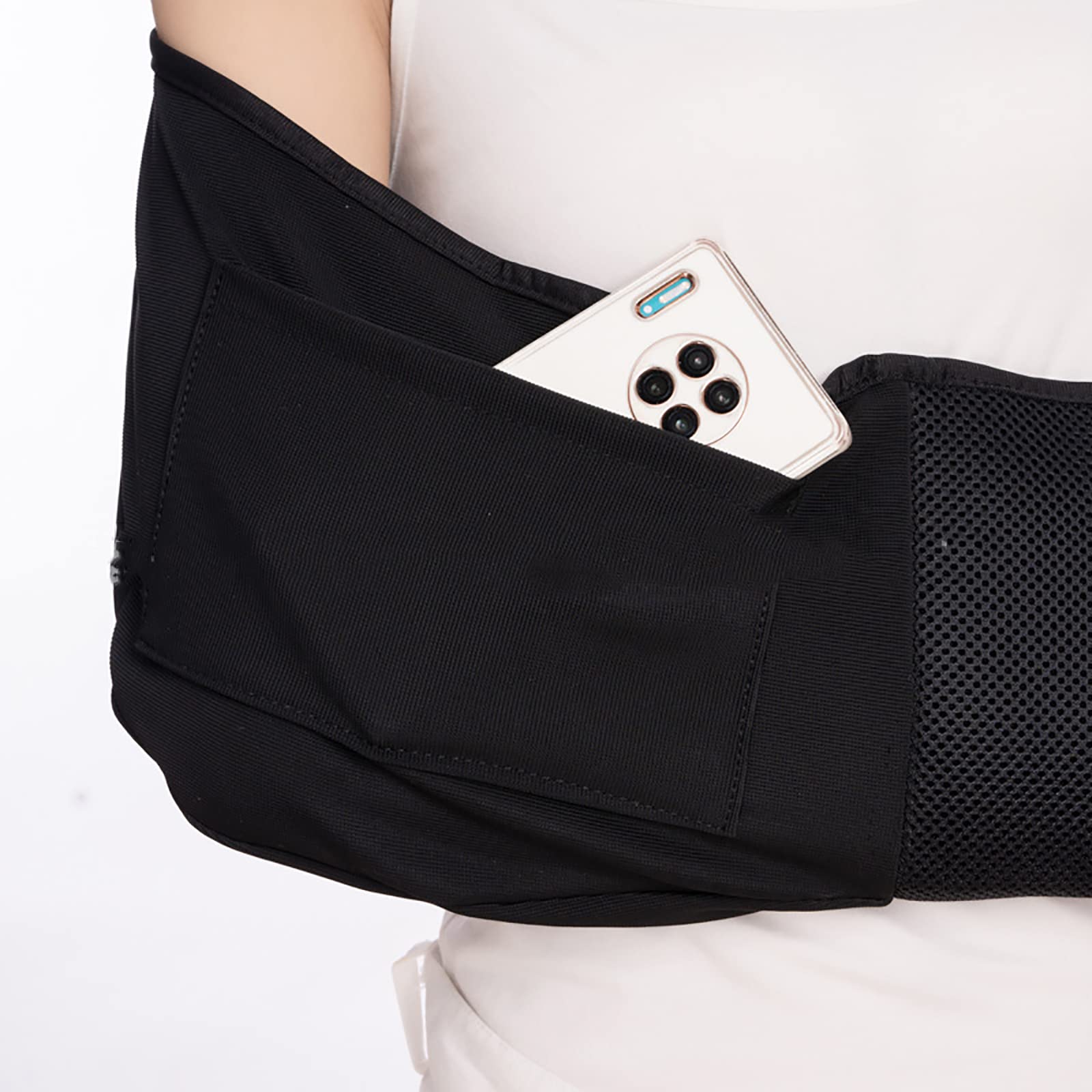 Cabestrillo para Brazo, Cabestrillo de Malla Transpirable con Correa para la Cintura, para Brazo Roto, muñeca, Codo, Alivio y Apoyo para Lesiones en el Hombro