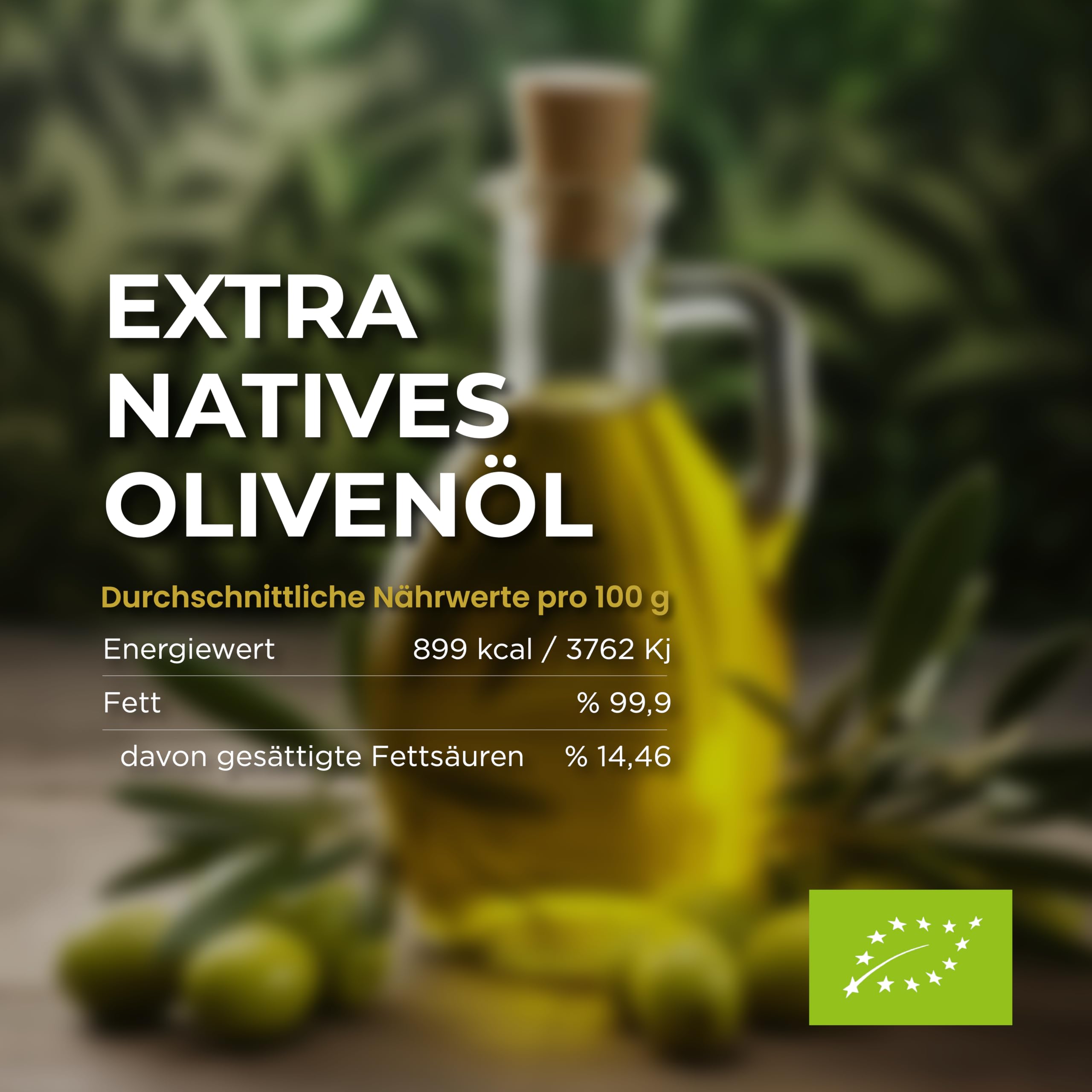 RACILIA Bio-Olivenöl extra vergine – Kaltgepresstes natives Olivenöl extra, 100% italienisch - 5 Liter