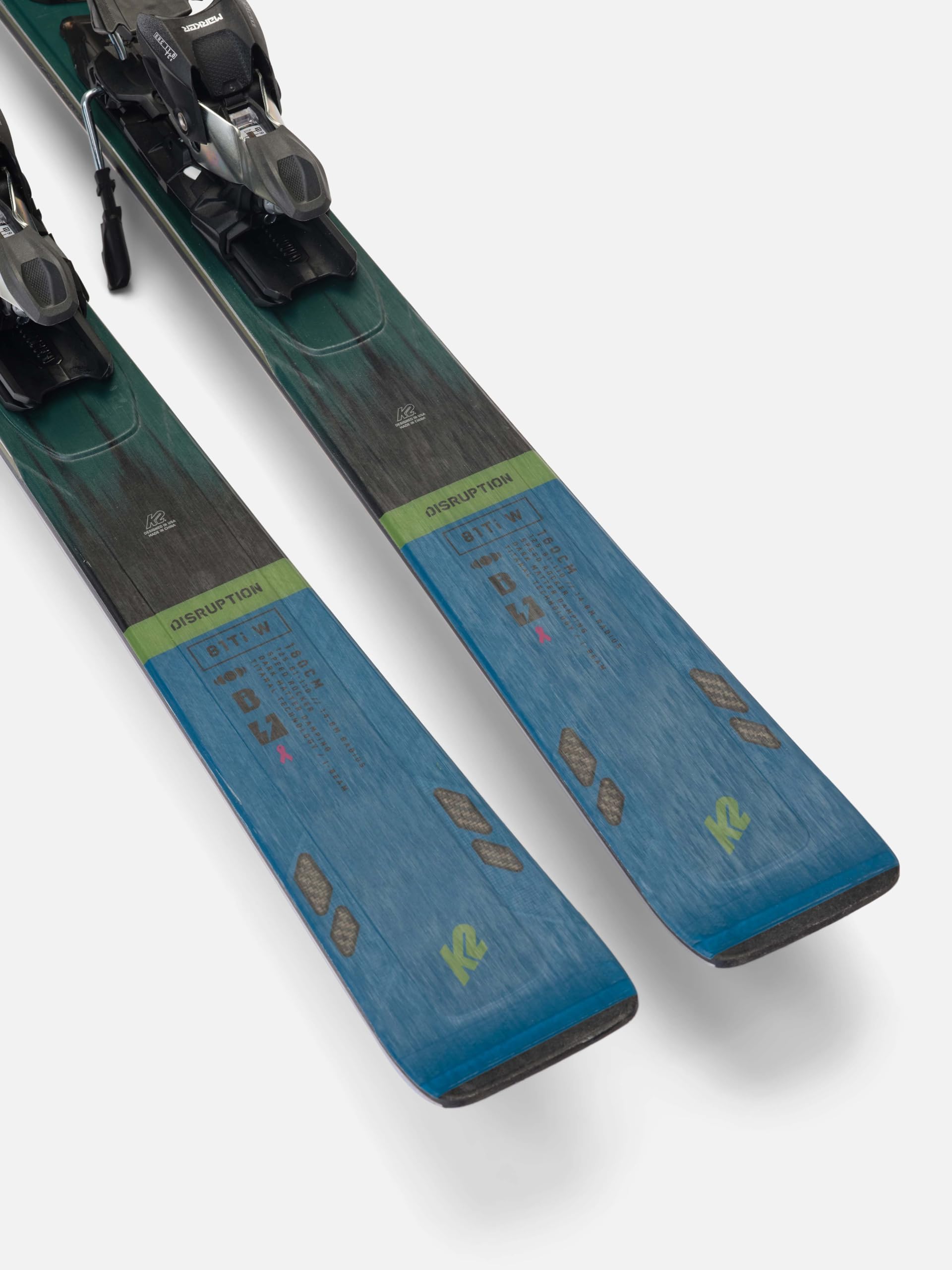 K2 Disruption 81 Ti Womens SkisW/ERC 11 TCX Light Bindings, 153cm : 運動和戶外活動