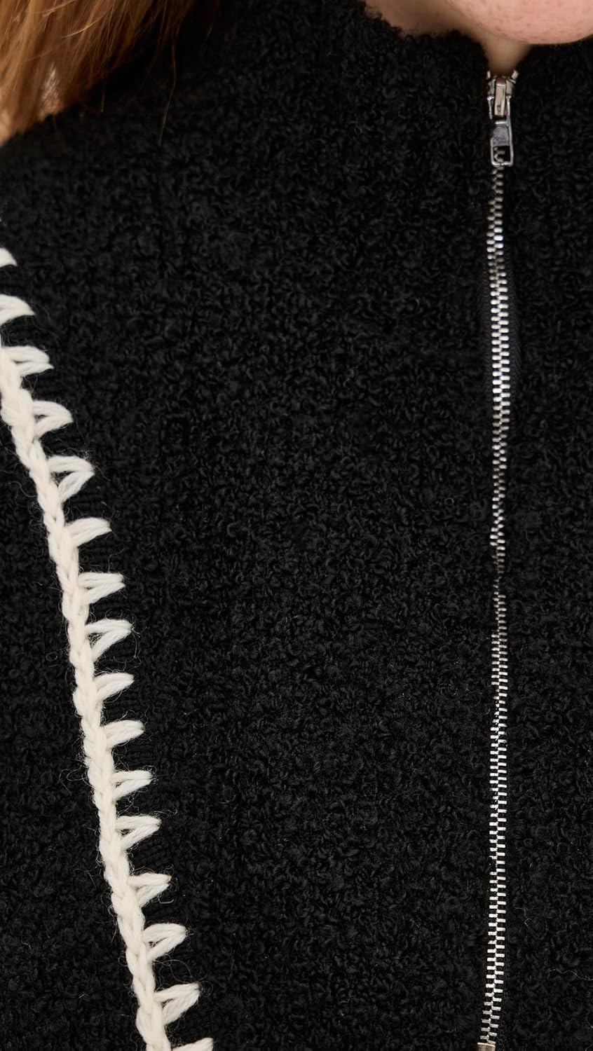 STAUD Women's Cropped Hampton Sweater - Image 6