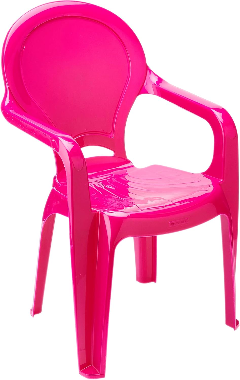 Cadeira Moderna Infantil Plástico Eco Rosa - Rede Top Magazine