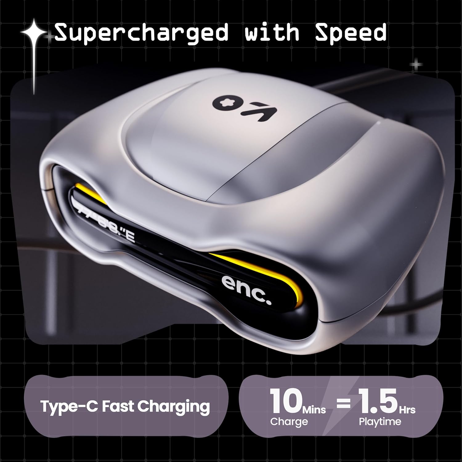 GOBOULT UFO Charging Case with Type-C Fast Charging details