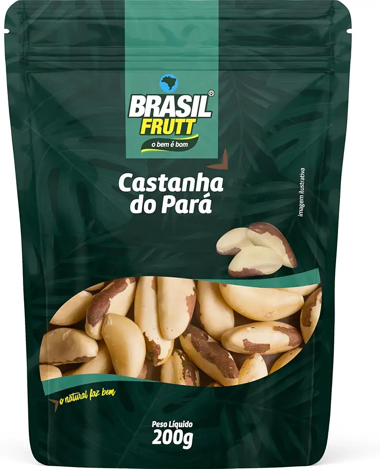 Castanha do Pará Natural Brasil Frutt u2013 Crocância e pureza