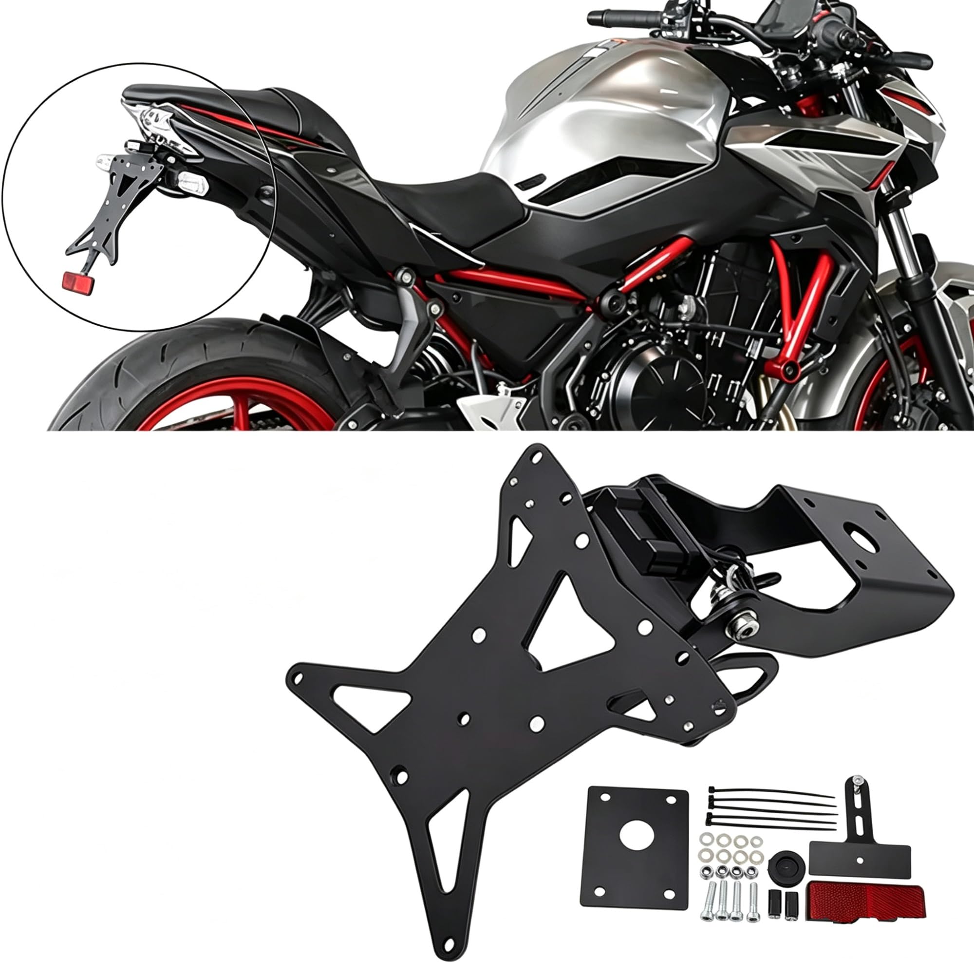 Portatarga Per Z650 2023-2025