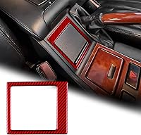 Vista 17 de AIRSPEED Para BMW M5 E39 Cubierta del marco de la caja del reposabrazos de la consola central, calcomanía de fibra de carbono accesorios interiores