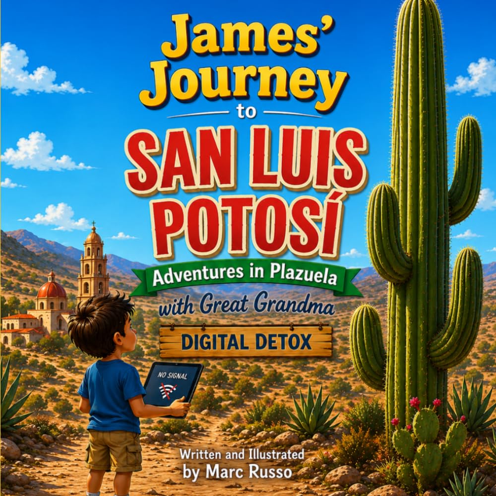 James' Journey to San Luis Potosi: Adventures in Plazuela with Great Grandma: Digital Detox (James of the Future)