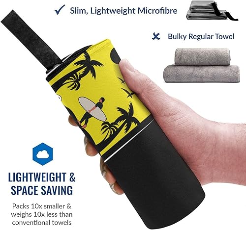 Miniatura 5 de Chill and Enjoy The Summer Bath Towels 27.5"x55" Inch Super Soft Quick Dry Bath Towel Travel Camp Out Gym Bathroom Bath Towels Beach Towels