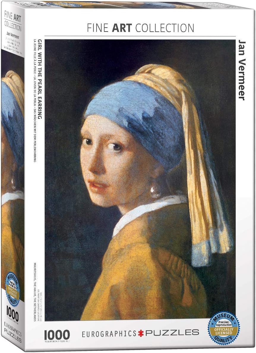 Girl with The Pearl Earring by Jan Vermeer de Delft