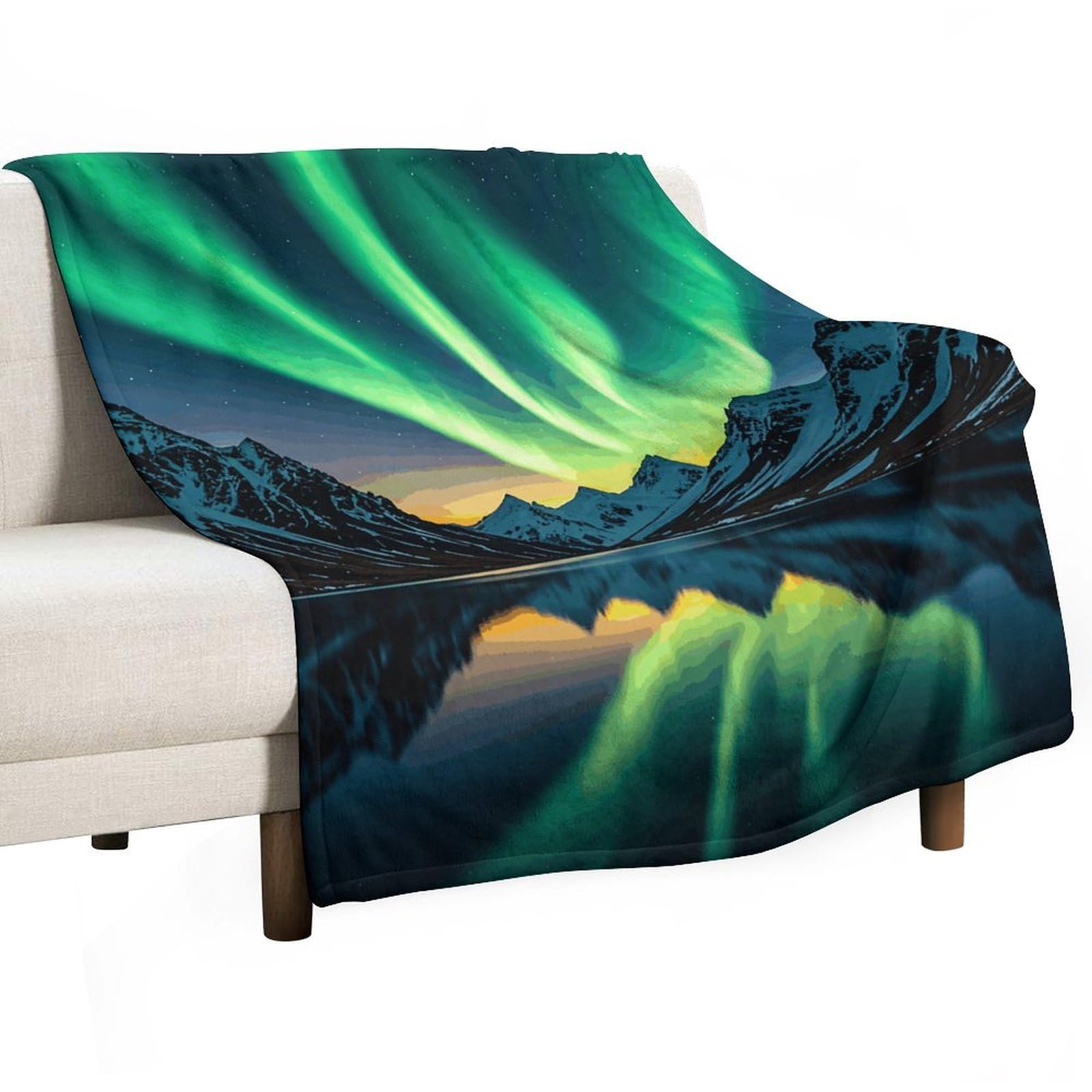 Couverture en polaire de qualité supérieure grand plaid confortable pour lit et divan