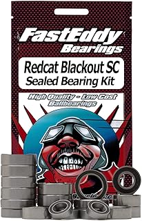 FastEddy Bearings Compatible with Redcat Blackout SC Sealed Bearing Kit