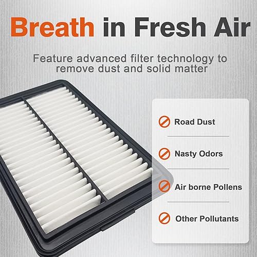 Miniatura 4 de Filtro de aire del motor RT12263, se adapta a Seltos 2020-2023, repuesto para OEM 28113-Q5000