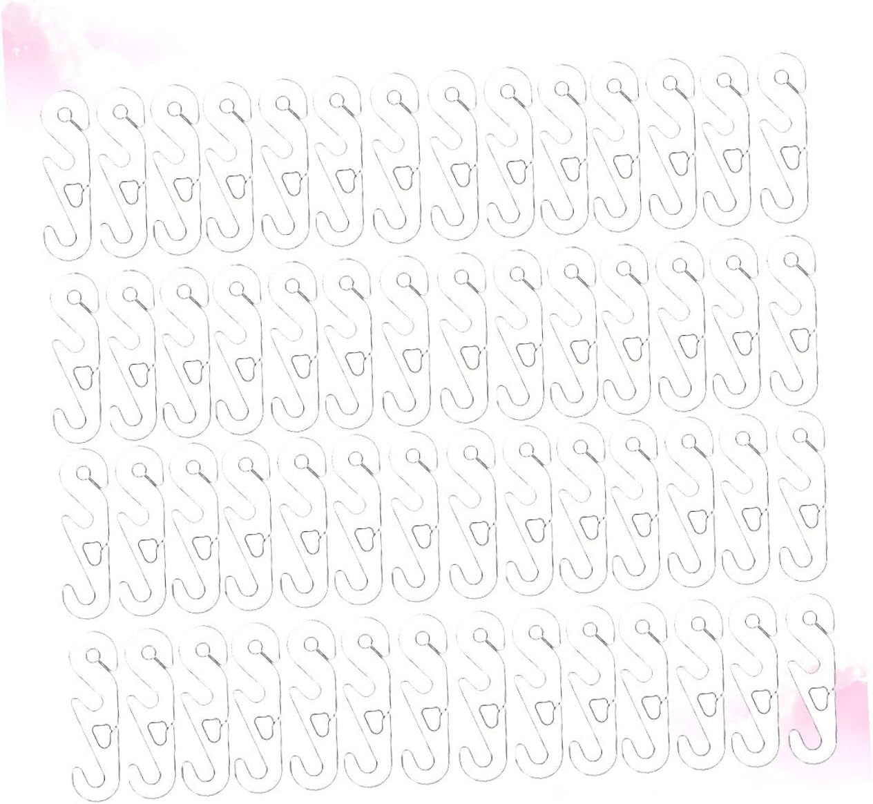 150pcs Adjustable Mask Buckle and Anti-Slip Hook Ear Protective Mask Hanger Strap Extender for White 53x15mm Suitable for Medical and Daily Use