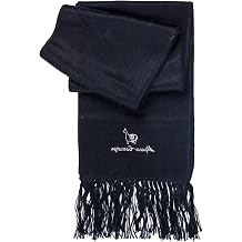 Gamboa Extra Warm Wool Alpaca Scarf, Black
