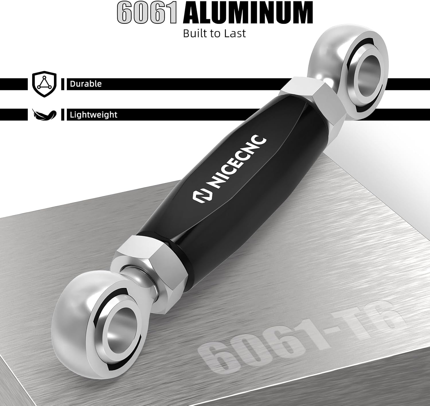 NICECNC Black Front Engine Mount Stabilizer Link Aluminum and ARCFOX Woodworking Apron