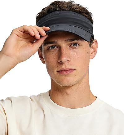 Clakllie UPF 50+ Sun Visor for Women UV Protection Visors Breathable Golf Tennis Hats Adjustable Beach Hat Summer Running Hat