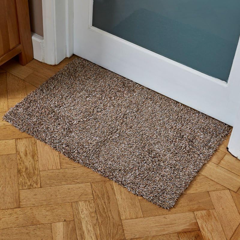 Marco Paul Large Soft Heavy Duty Door Mat - Non-Slip Dirt Trapper, Highly Absorbent Fluffy Outdoor & Indoor Door Mat - Durable, Easy to Clean Doormat, Perfect for Homes, Offices, & Entryways