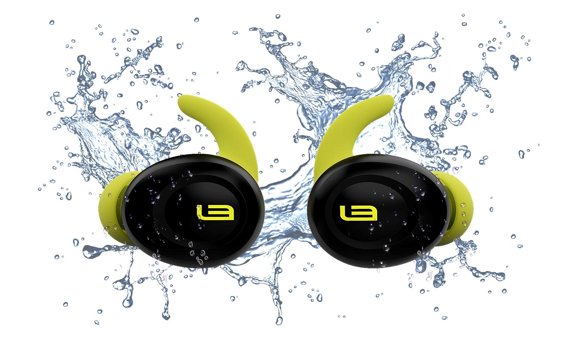 Linearflux Hypersonic Hyper-Definition True Wireless Sports Earphones - Green