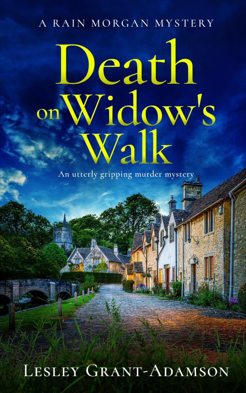 DEATH ON WIDOW’S WALK an utterly gripping murder mystery (Rain Morgan Mysteries)