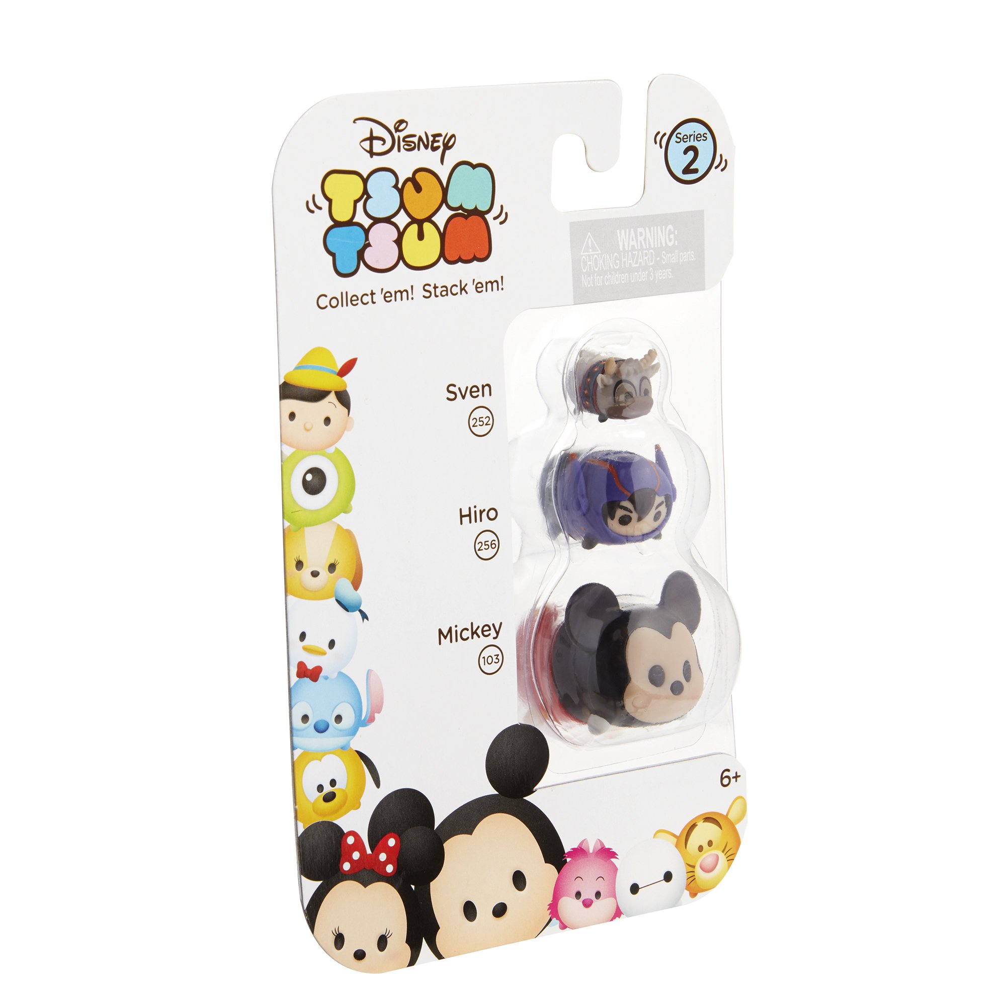 Amazon.com: Tsum Tsum 3-Pack Figures: Mickey/Hiro Himado/Sven