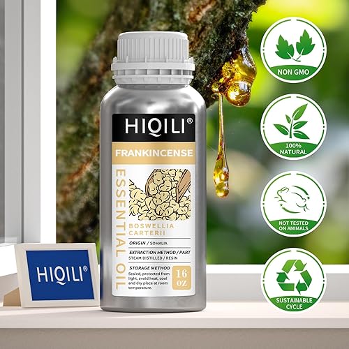 Miniatura 764 de HIQILI Aceite esencial de albahaca de 1 fl oz, 100% puro sin diluir para la piel, difusor, 1.0 fl oz