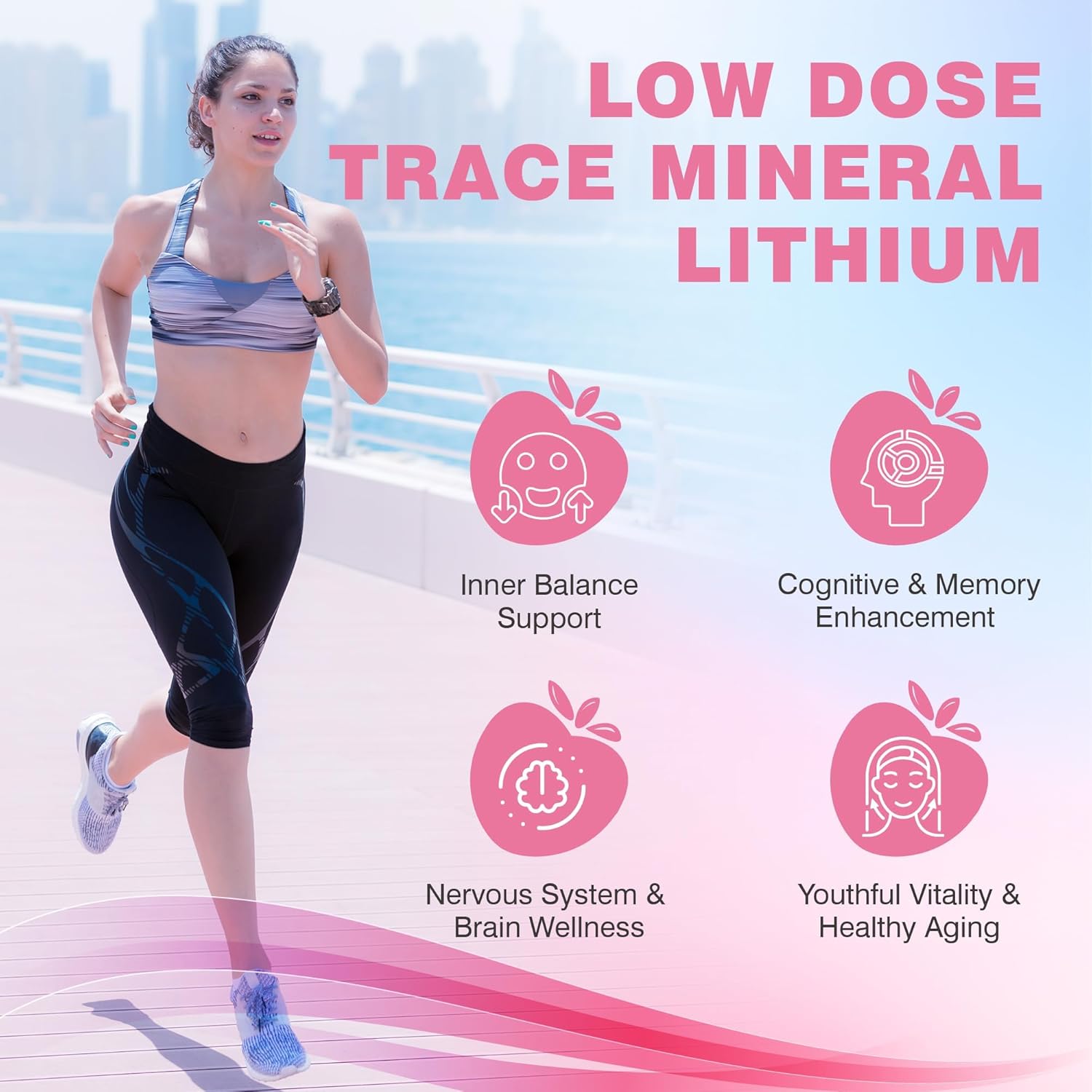 Lithium Orotate 5mg Gummies | Plant-Powered Bioavailable Chewable Lithium Supplement | Support for Daily Tension Balance & Healthy Aging | Non-GMO, Vegan, Gluten-Free | 60 Counts - Image 7