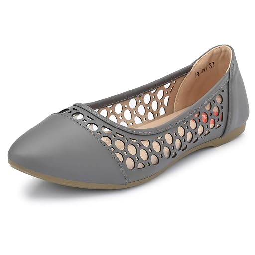 Flavia Grey Women's Ballet Flats