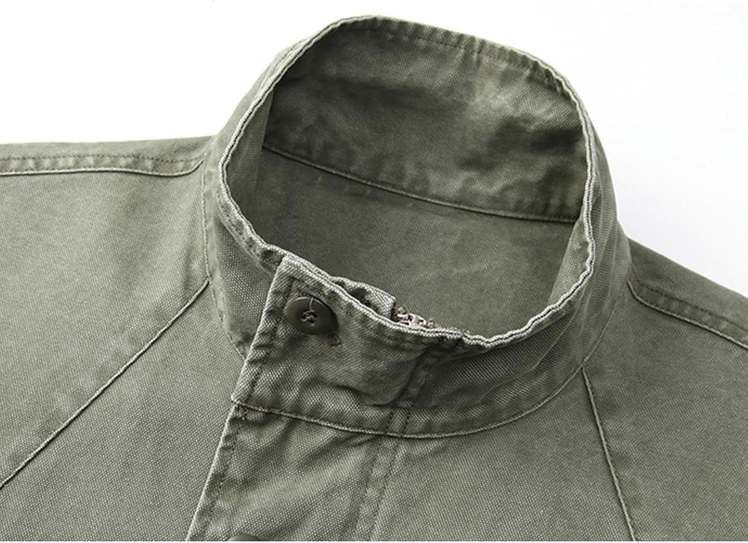 [Ｆａｉｃｈｏｏｓｅｏｕｓｅ] ジャケット ワーク アウトドアジャケット ウェア ヘビーオンス 秋冬 立襟 ミリタリーテイスト ゆっ