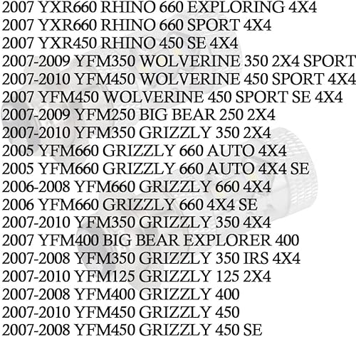 Miniatura 6 de 2 bombillas LED superblancas de 80 W para faros delanteros  para ATVS YFM350 400 450 660 700 Rap.tor B.laster 200 350