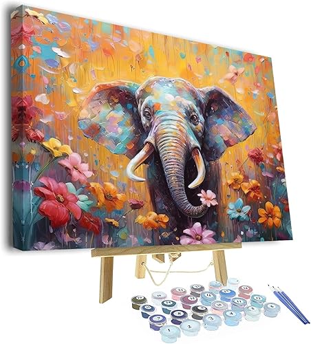 Miniatura 7 de TUMOVO Pintura de paisajes por números para adultos, kits de pintura de suculentas por números, pintura de números de cactus para adultos con