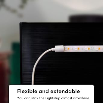 LIFX Lightstrip Bundle with 80 Color Smart LED Lightstrip and Two 1100 Lumen Smart Light Bulbs on E26 Base, 3 Piece Set