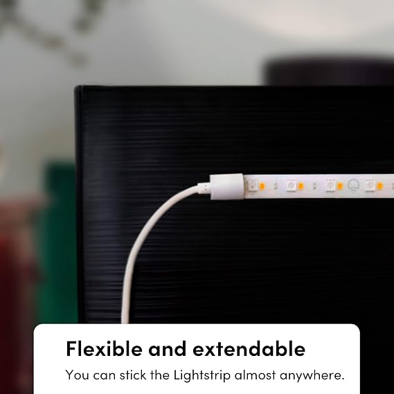 LIFX Supercolor Smart LED Strip Lights 6.6ft (80 inch Kit), Color Changing Multizone RGB + Tunable White, 16 Color Zones, Apple HomeKit, Alexa & Google Home, Music Sync, Dimmable