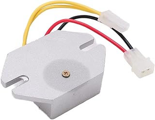 Voltage Regulator Engine Rectifier Metal Ac To Dc Rectifier Voltage Regulator 493219 Replacement For 10A 13A 14A 16A Charging Systems 8‑20Hp Engines