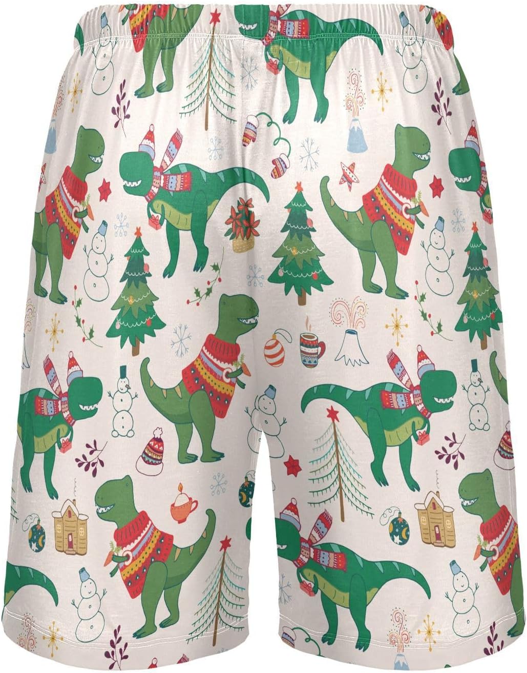 Ollabaky Pajama Shorts Mens Pajama Bottoms for Men Pjs Lounge Sleep Shorts with Pockets - Image 3