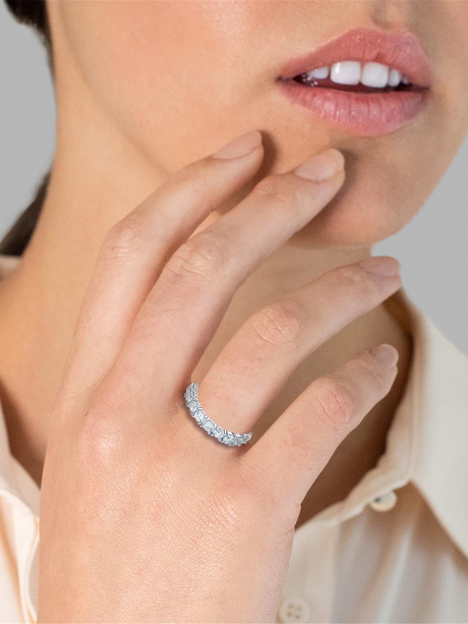 Anello a fascia da Donna in Argento Sterling