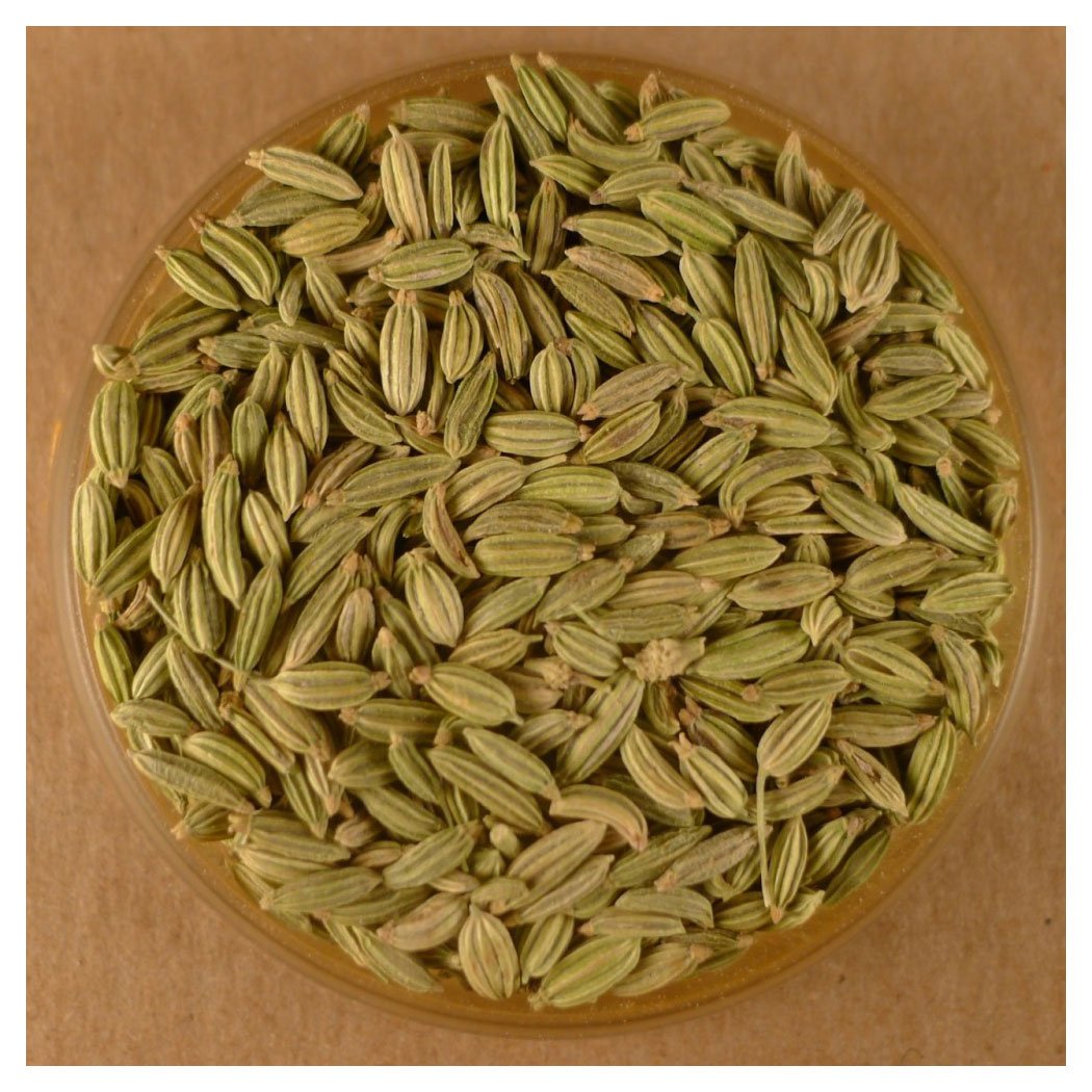 Fennel Seeds, Whole - 5 lbs Bulk
