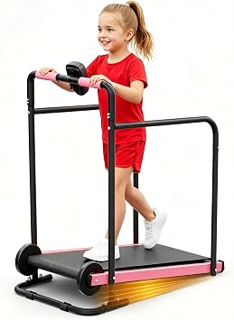 FUNRAY Kids Treadmill - Non-Electric Walking Pad for Ages 8+ Boys and Girls