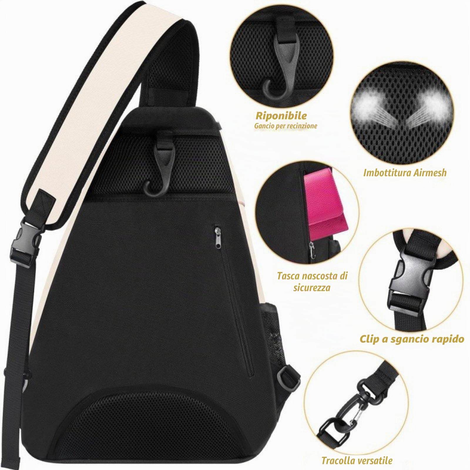 Borsa da tennis per 2 racchette, borsa per racchette da tennis, zaino da tennis, racchetta da badminton, borsa per il trasporto, borsa per tennis, pickleball/badminton/squash