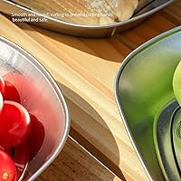 Vista 8 de Plato de camping al aire libre BBQ Platos de carne Plato de frutas vintage Pan Postre Verduras Pescado Plato de servicio de cena Vajilla de cocina