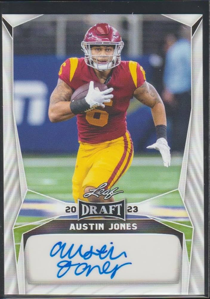 スポーツ選手 leaf AUTHENTIC DRAFT SIGNATURE Amazon.com: 2023 Leaf Draft Austin Jones Autographed Rookie