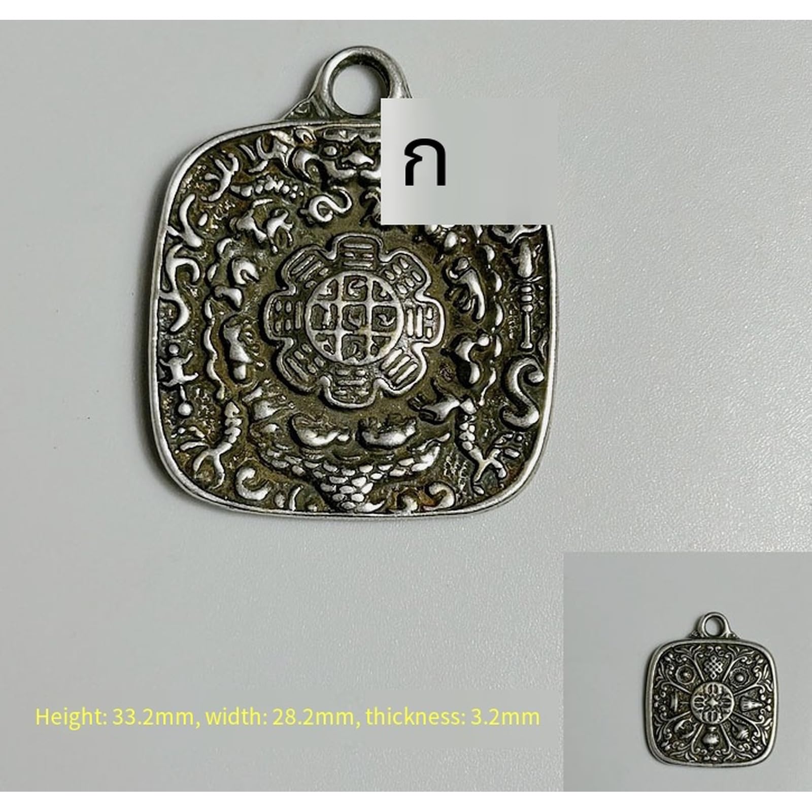 Ręcznie Robiona, Kreatywna Tybetańska Rzeźba Z Amuletem Bagua, Miedziane Drzwi, Posąg Drzwi, Salon, Biurko, Sypialnia, Unikalna Nowa Rzeźba Feng Shui Dla Nowych Właścicieli, 12